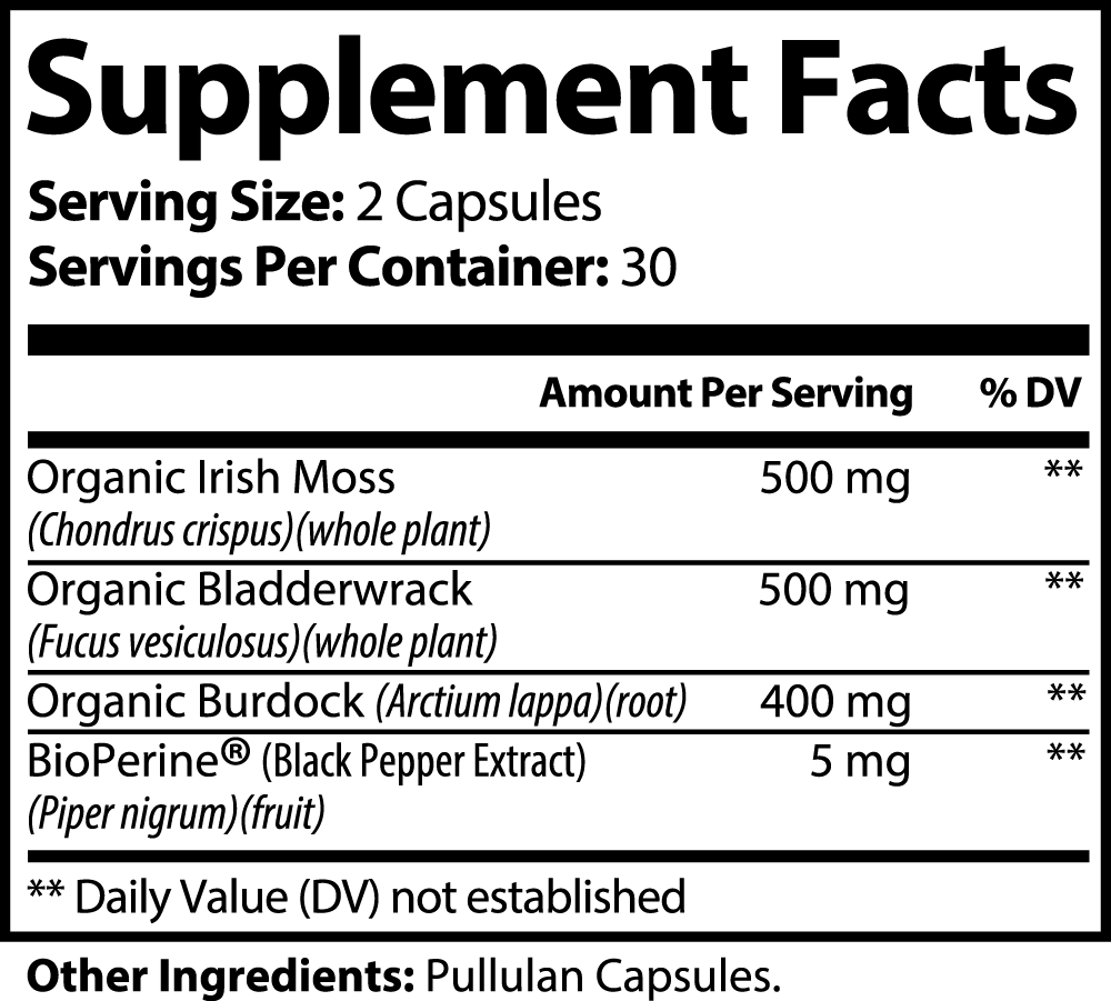 Irish Sea Moss